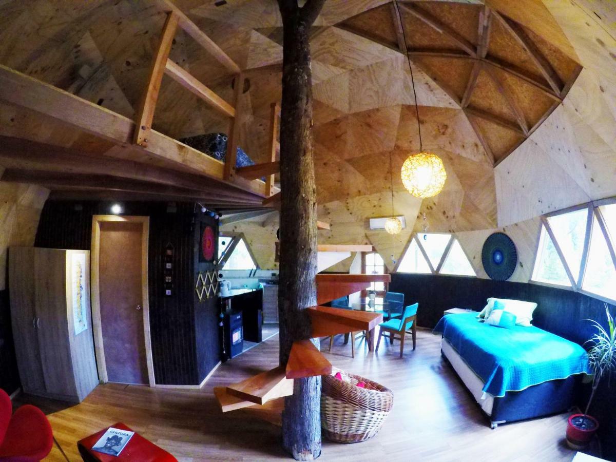 Antu Mahuida Domos Y Habitaciones Melipeuco Ngoại thất bức ảnh