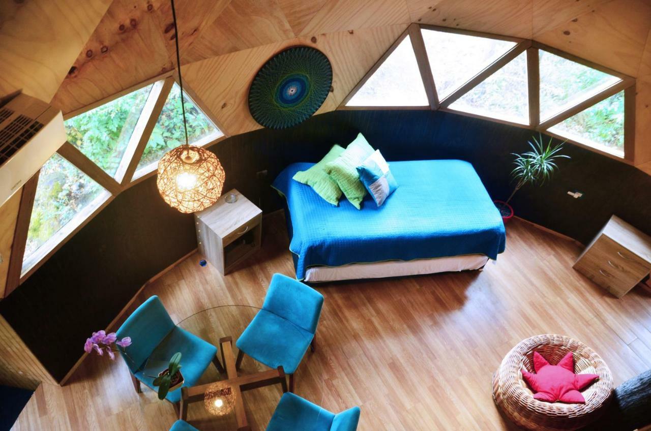 Antu Mahuida Domos Y Habitaciones Melipeuco Ngoại thất bức ảnh